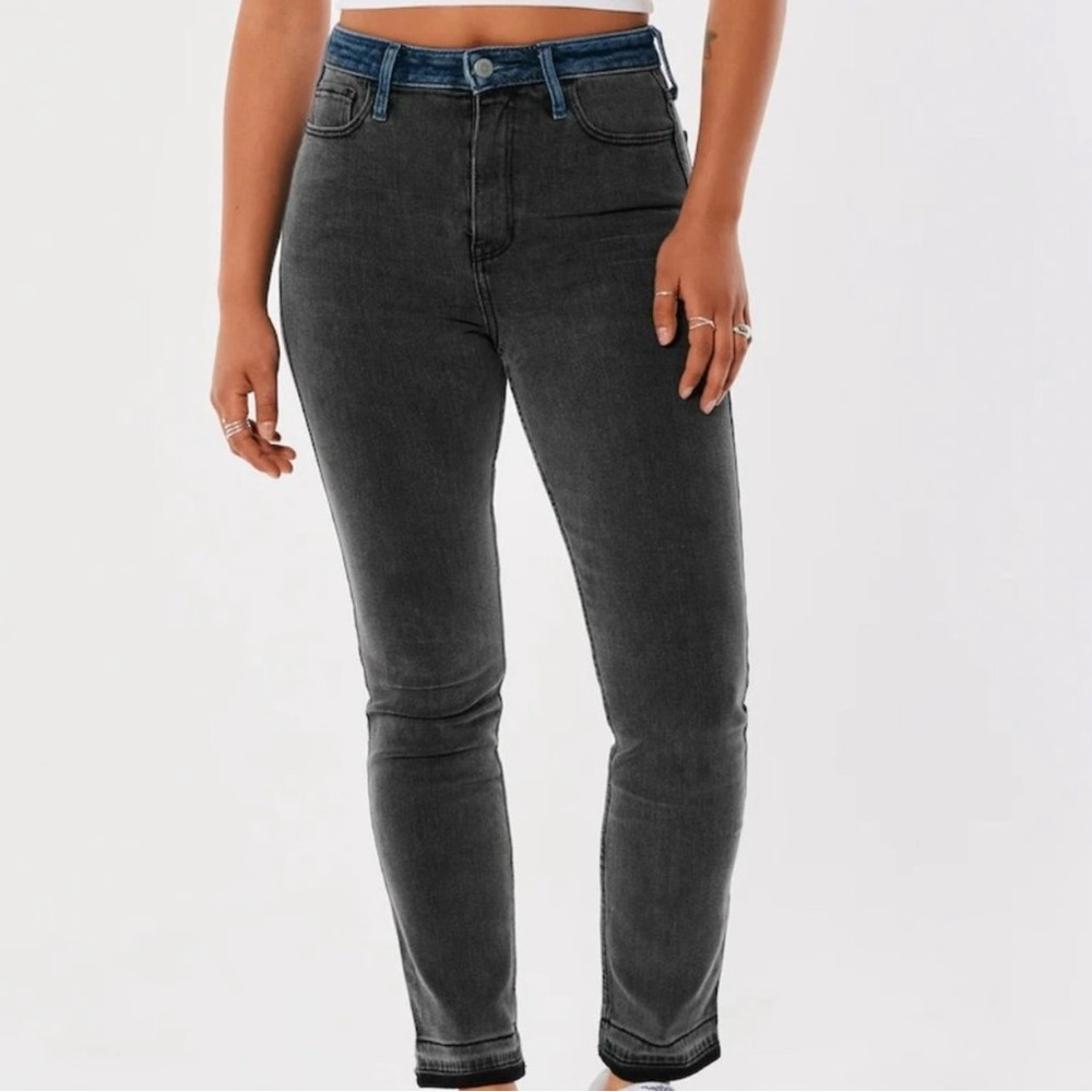 Hollister Gray Denim Jeans